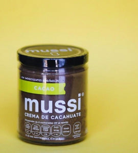 Crema de cacahuate con cacao mussi 250gr