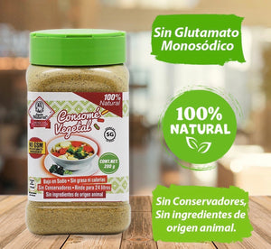 Consomé vegetal 280gr  SN